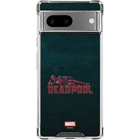 Marvel Deadpool Legacy Posing Deadpool Google Pixel 8 Clear Case